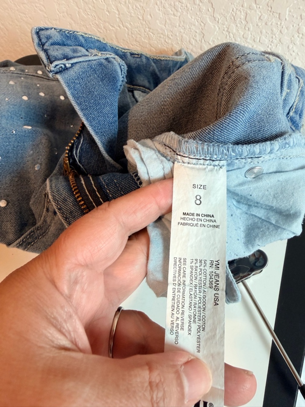 YMI Girl Rhinestone Jeans - Picture 7 of 7